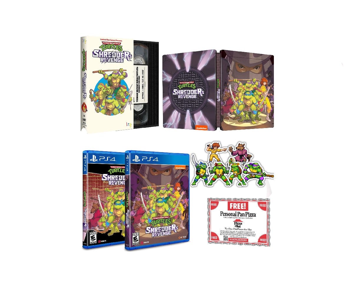 TEENAGE MUTANT NINJA TURTLES: SHREDDER'S REVENGE Classic Edition - PS4 Limited Run