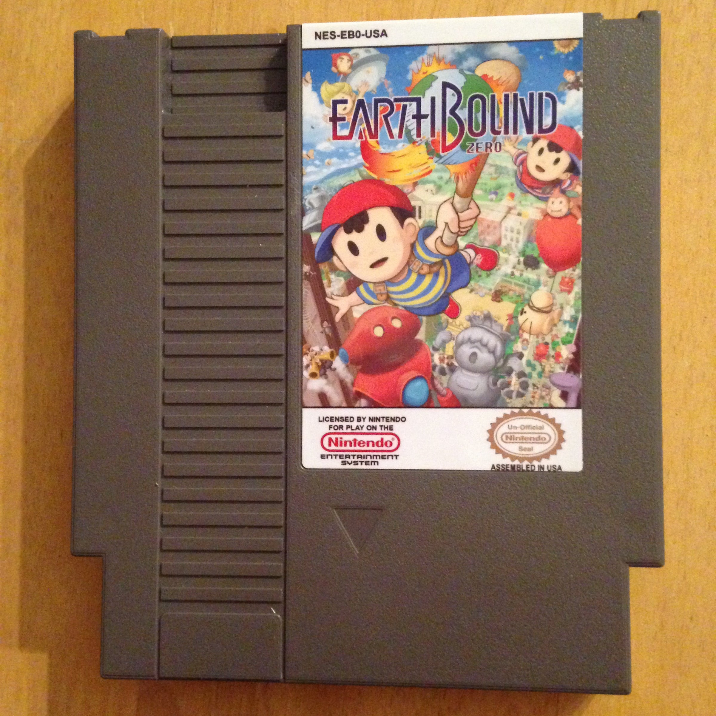 Mother EarthBound Zero NES Nintendo Reproduction GorillaGames